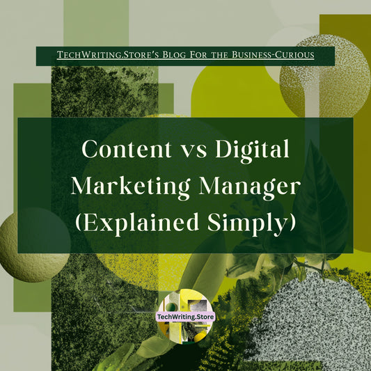 Content vs Digital Marketing Manager (Explained Simply)